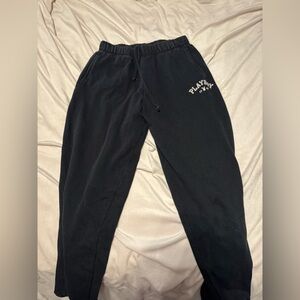 PLAYBOY Black Jogger Pants